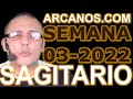 Video Horscopo Semanal SAGITARIO  del 9 al 15 Enero 2022 (Semana 2022-03) (Lectura del Tarot)