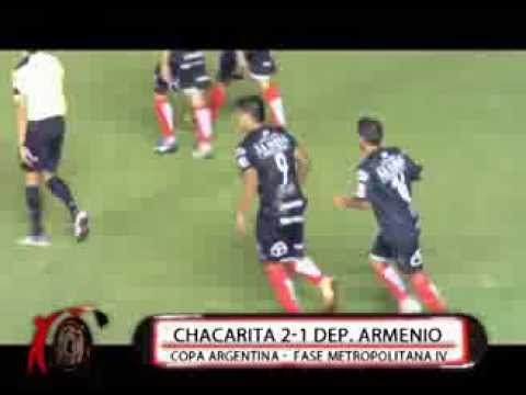 Chacarita 2-1 Dep. Armenio