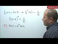 Reglas para derivar funciones logaritmicas-Rules for deriving logarithmic functions