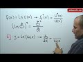 Reglas para derivar funciones logaritmicas-Rules for deriving logarithmic functions