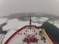Two months breaking ice (in under five minutes)
