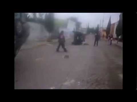 VIDEO: Queman instalaciones del palacio de Huehuetoca  y destrozan dos patrullas 