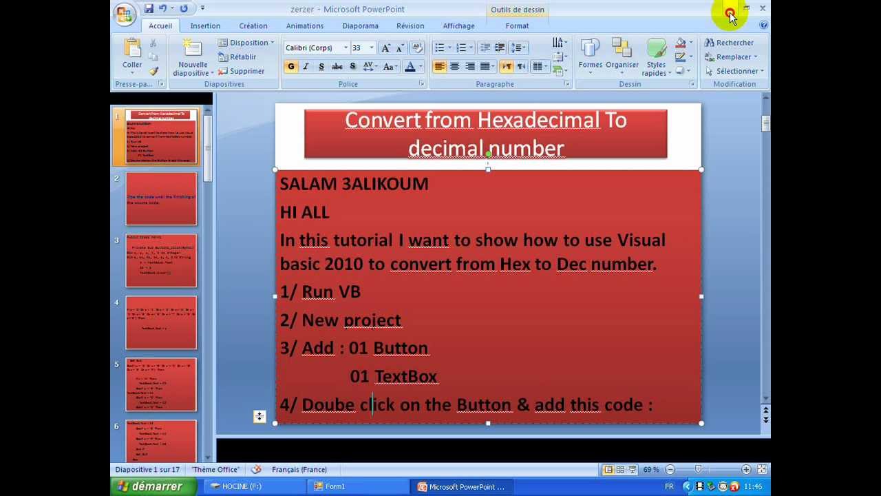 vb net convert hex to decimal