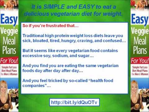 Healthy Vegetarian Lifestyle Recipes Meal Plan Menu - YouTube