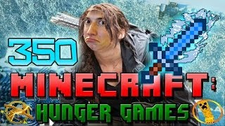 Minecraft: Hunger Games w/Mitch! Game 350 - ICE WARRIOR CAN'T FIGHT!