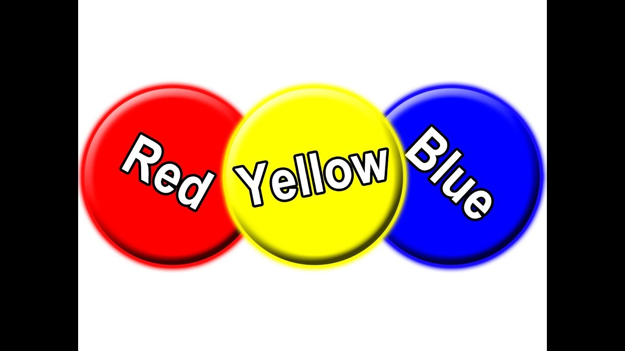 "Red Circle, Blue Circle Yellow Circle" - Learn Colors for Babies