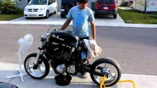 Gsxr 1100 - 7/11 First start up after rebuild 1052cc