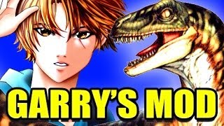 Gmod Funny VELOCIRAPTOR Playermodel Mod! (Garry's Mod)