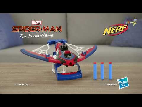 Cung Siêu nhân nhện- Nert-Marvel Spiderman- giá 335k - hàng chính hãng Hasbro v3625B - 