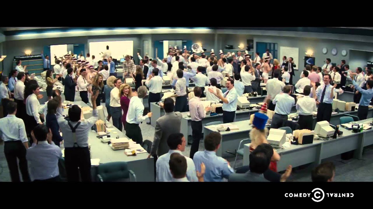 the wolf of wall street sex scene