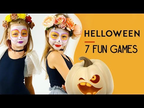 7 funny games for children for halloween party