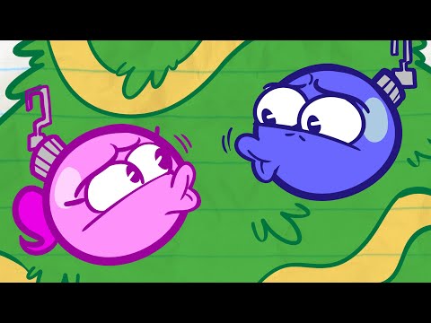 Pencilmate's DECORATED Christmas Tree Wonders! | Animated Cartoons Characters | Animated Short Films