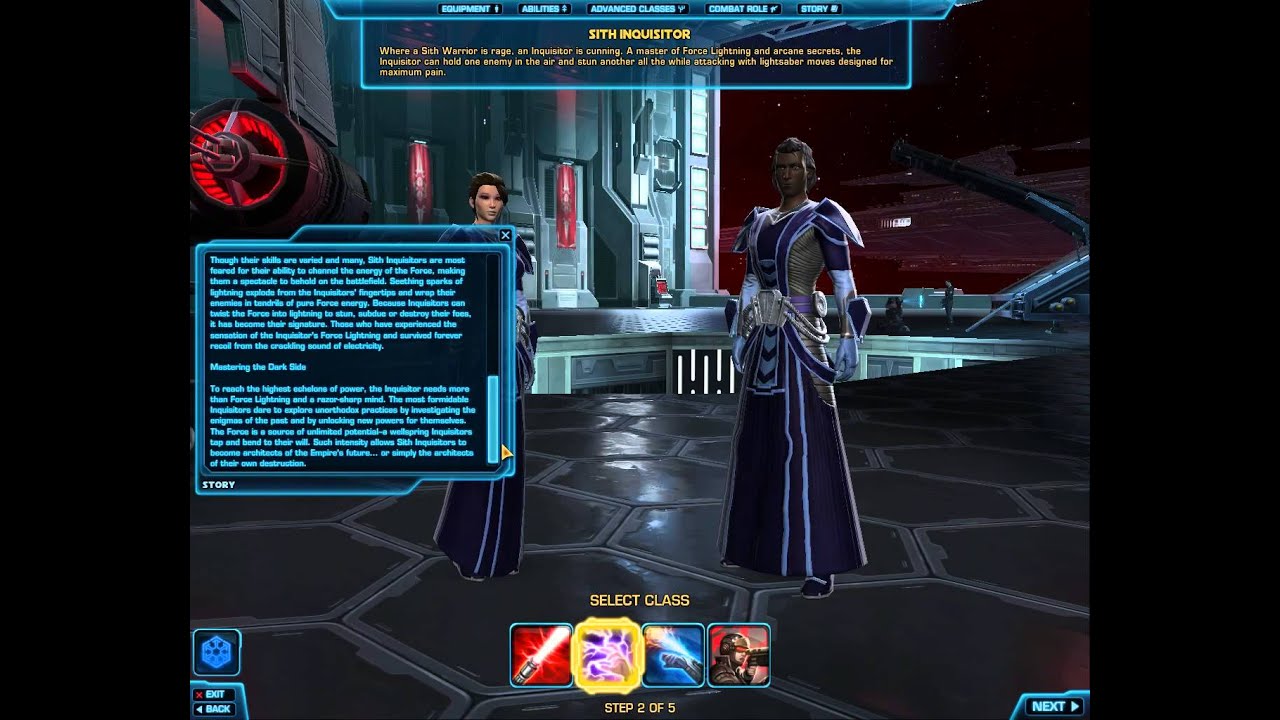 star wars the old republic character creation guide