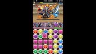 [パズドラ] Puzzle & Dragons アテナ降臨 撒旦12.25倍