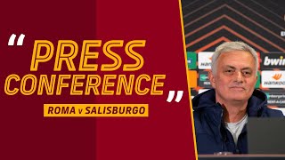 🟨🟥?? LIVE | La conferenza stampa di Jésé Mourinho e Gianluca Mancini in vista di Roma-Salisburgo