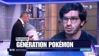 Pokémon Génération sur France 3 (reportage)