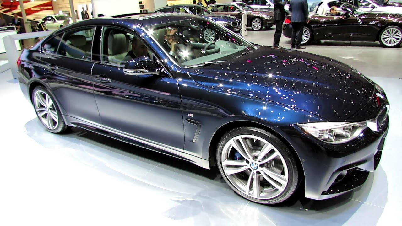 2015 BMW 4Series 435i Gran Coupe Exterior, Interior Walkaround Debut at 2014 Geneva Motor