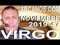 Video Horscopo Semanal VIRGO  del 17 al 23 Noviembre 2019 (Semana 2019-47) (Lectura del Tarot)