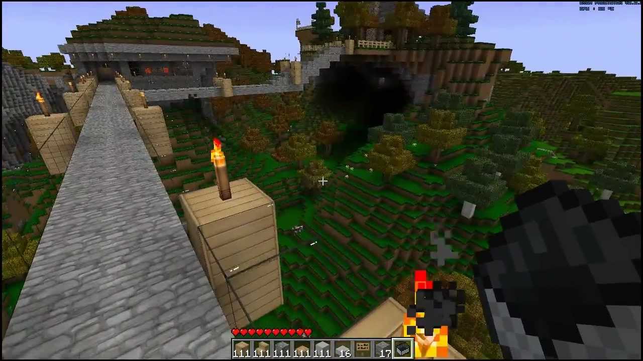 Lets show minecraft 02 deutsch hd ubahn berghaus minecraft kuche bauen deutsch