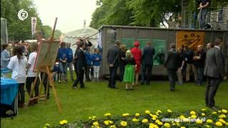 Koning Willem-Alexander en koningin Máxima bezoeken Zierikzee