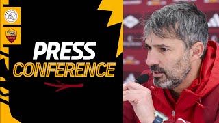 🟨? LIVE🟥?? La conferenza stampa di Alessandro Spugna ed Elisa Bartoli alla vigilia di Ajax-Roma