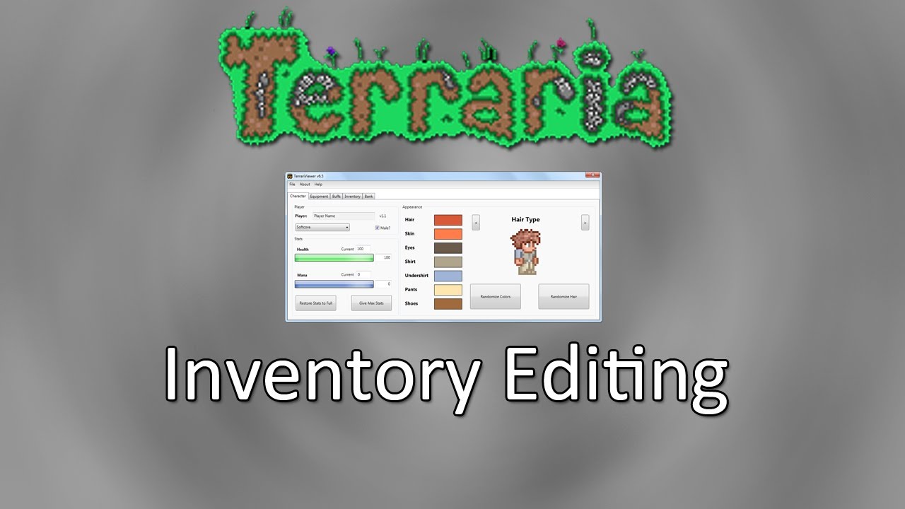 online terraria inventory editor