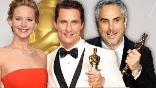 The Oscars 2014 Winners - 12 Years A Slave, Matthew McConaughey, Alfonso Cuaron