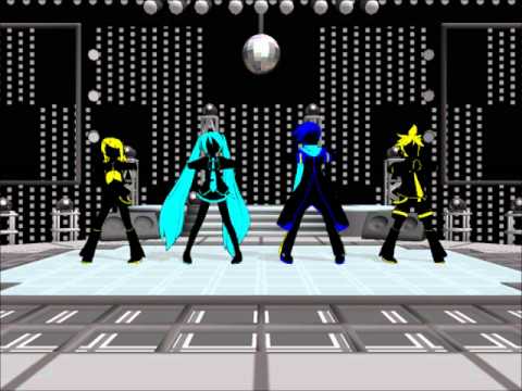 MMD] Bad Apple - iPod Miku Kaito Len Rin (DOWNLOAD MOTION DATA AND ...