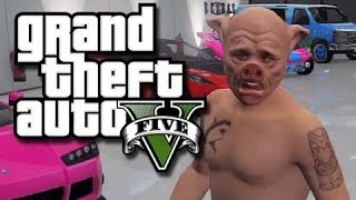 GTA 5 Online - My Garage!  (GTA 5 Online Set Up Video!)