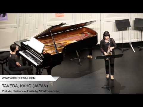 Dinant 2014 TAKEDA Kaho (Prelude, Cadence et Finale by Alfred Desenclos)