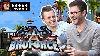 BROFORCE - L'affrontement ! Cyprien Squeezie