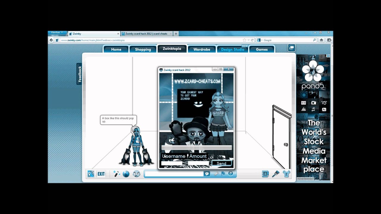 2012 Zwinky Zcard Cheat/Hack! - YouTube