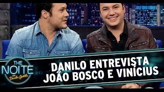 The Noite 26/06/14 (parte 1) - Entrevista João Bosco e Vinícius