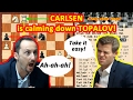 Magnus Carlsen was calming down Topalov after a chess game! https://youtu.be/BaaBLi8ns18