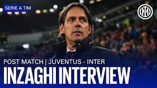 JUVENTUS - INTER 2-0 | INZAGHI EXCLUSIVE INTERVIEW 🎙️⚫🔵?🔵