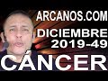 Video Horscopo Semanal CNCER  del 1 al 7 Diciembre 2019 (Semana 2019-49) (Lectura del Tarot)