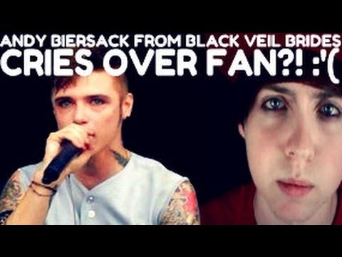 Andy Biersack CRIES Over Fan?! :'( - YouTube