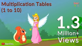 Sing Multiplication Song to Learn Multiplication Tables (1 to 10)