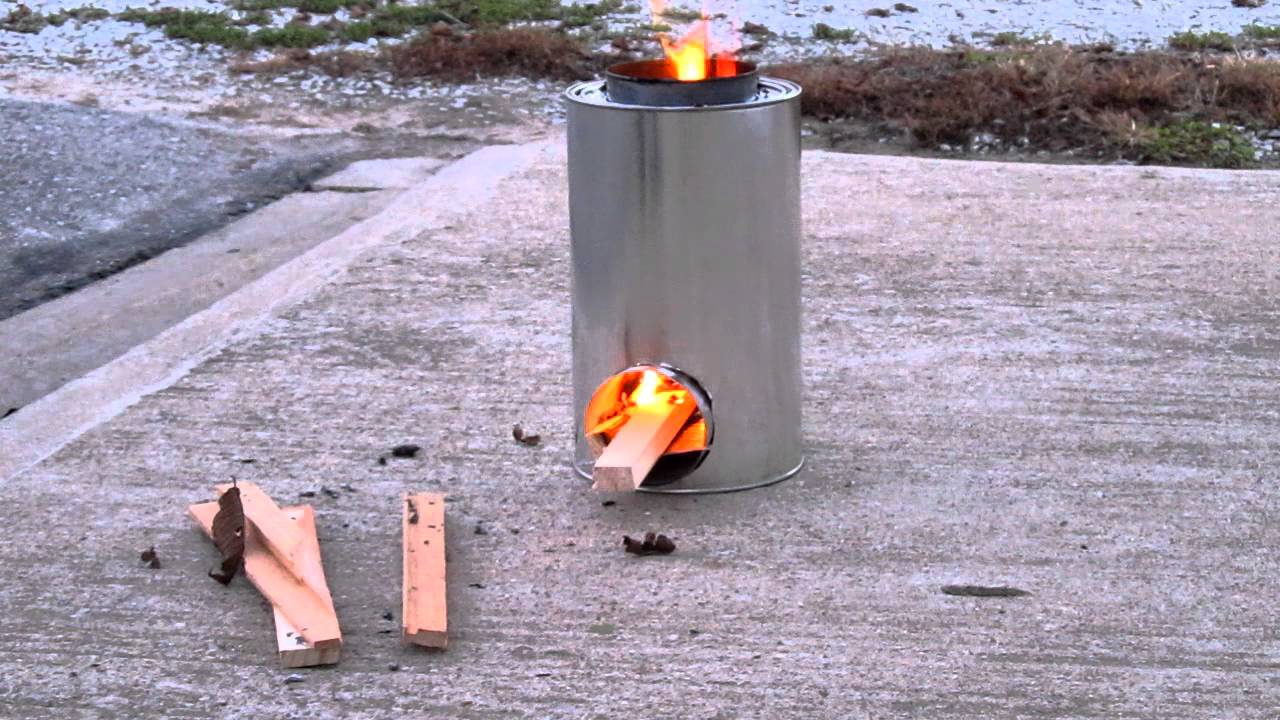 build a rocket stove