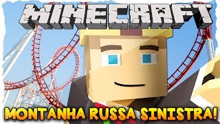 Minecraft: A MAIOR MONTANHA RUSSA CONSTRUÍDA!