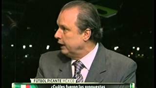 Faitelson cuestiona a Hugo Sanchez en Futbol Picante