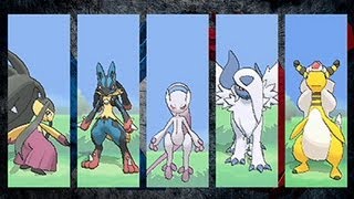 Pokémon X and Pokémon Y: Three New Mega Pokémon Revealed!