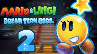 Let's Play Mario & Luigi Dream Team Bros. Part 2: Das Kissenschloss und seine geheimen Katakomben