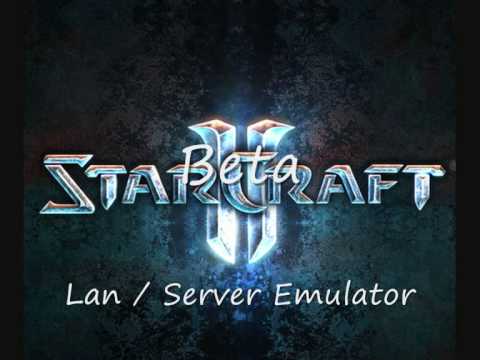 Starcraft 2 Beta Lan / Server Emulator / Crack - YouTube