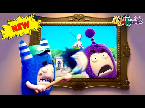 Oddbods | New | GALLERY GOOF-UP | Funny Cartoons For Kids