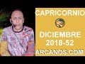 Video Horscopo Semanal CAPRICORNIO  del 23 al 29 Diciembre 2018 (Semana 2018-52) (Lectura del Tarot)