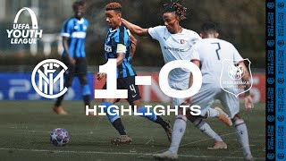 INTER 1-0 RENNES | U19 HIGHLIGHTS | UEFA Youth League Round of 16 ⚫🔵🏆??
