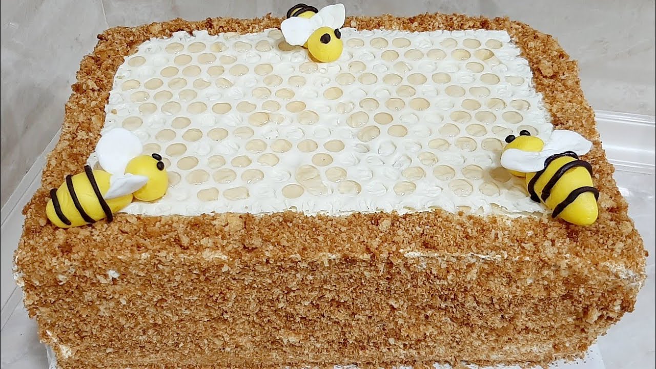 Торт С Пчелками Рецепт С Фото
