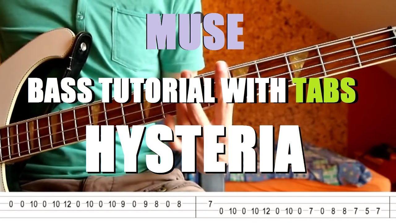 Tutorial Gitar Muse Hysteria | muse hysteria bass tutorial with tabs youtube Tutorial Gitar Muse Hysteria | muse hysteria bass tutorial with tabs youtube