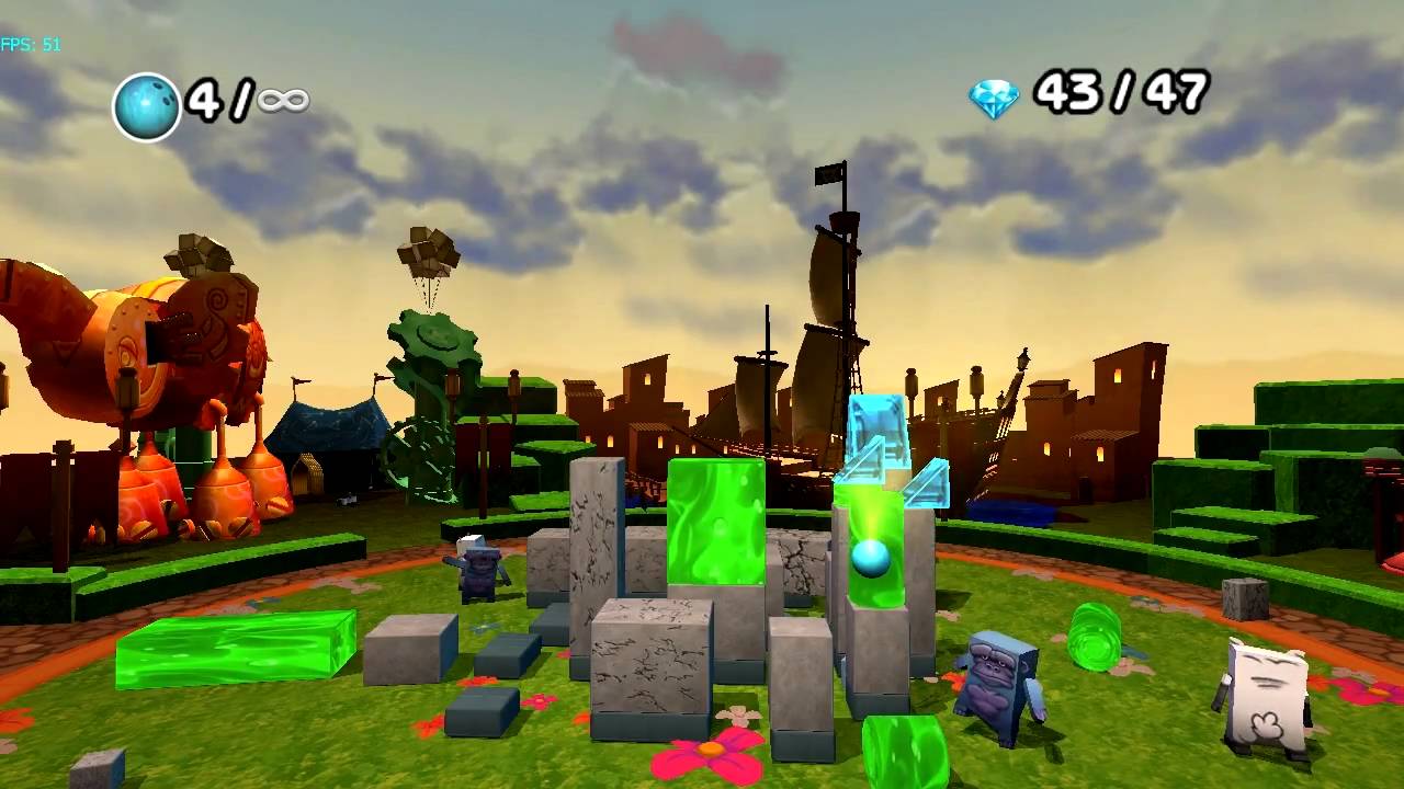 ... Blox: Bash Party (Wii) on Dolphin Wii/GC Emulator 720p HD - YouTube